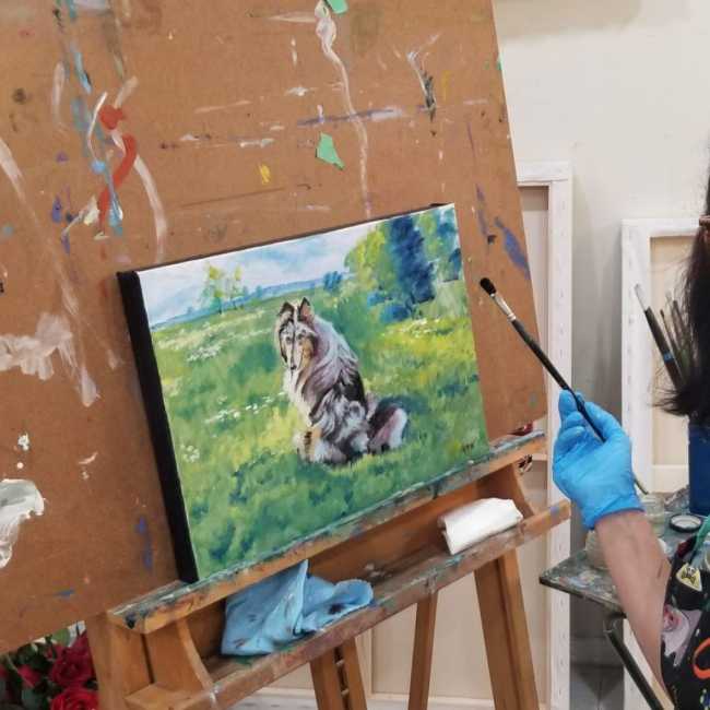 What Type Of Paint To Use For Oil Painting Lessons?